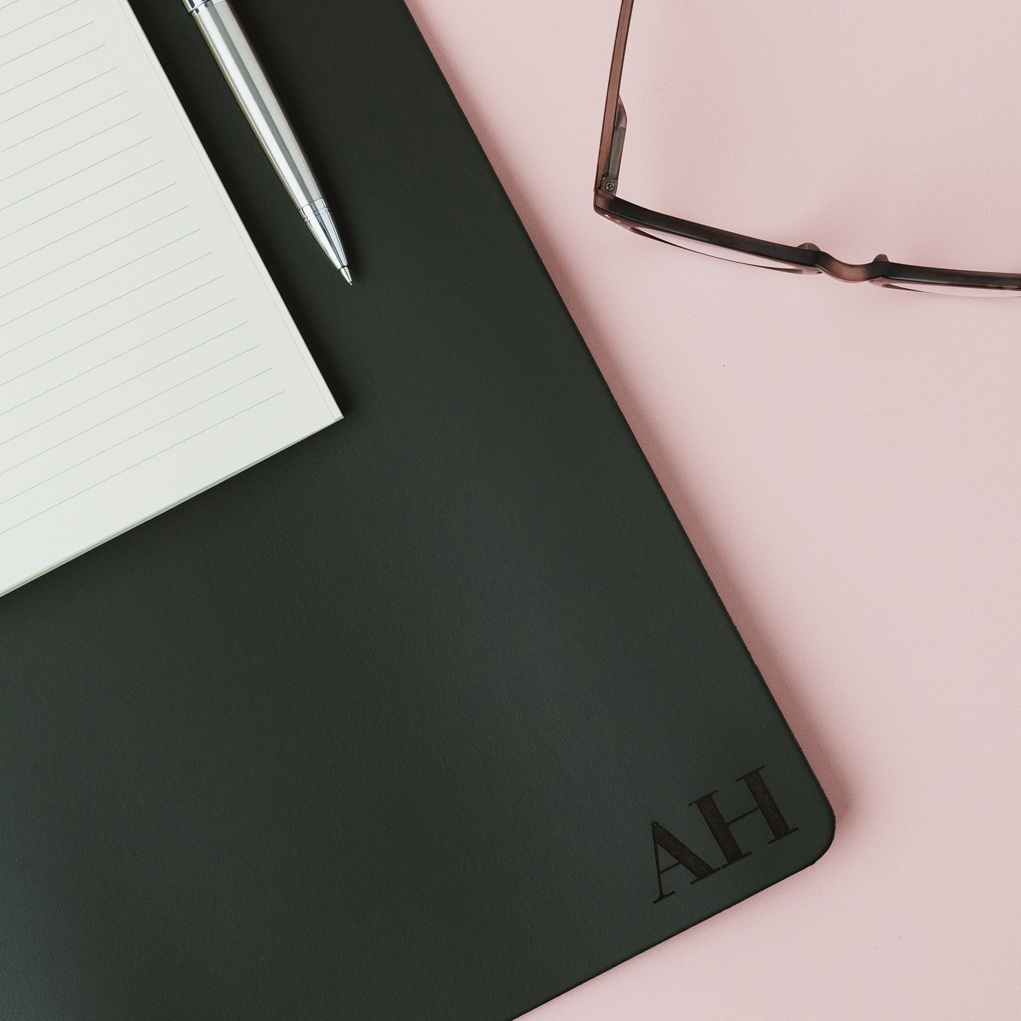 Personalised Desk Mat - Green