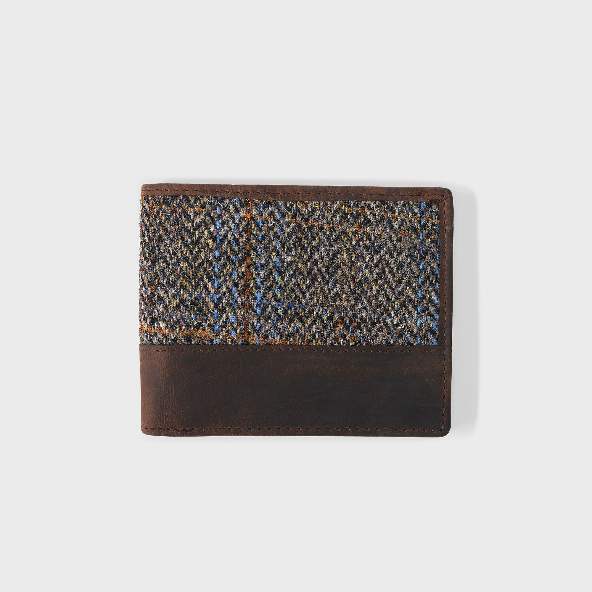 Personalised Tweed Wallet - Carloway Brown Tweed