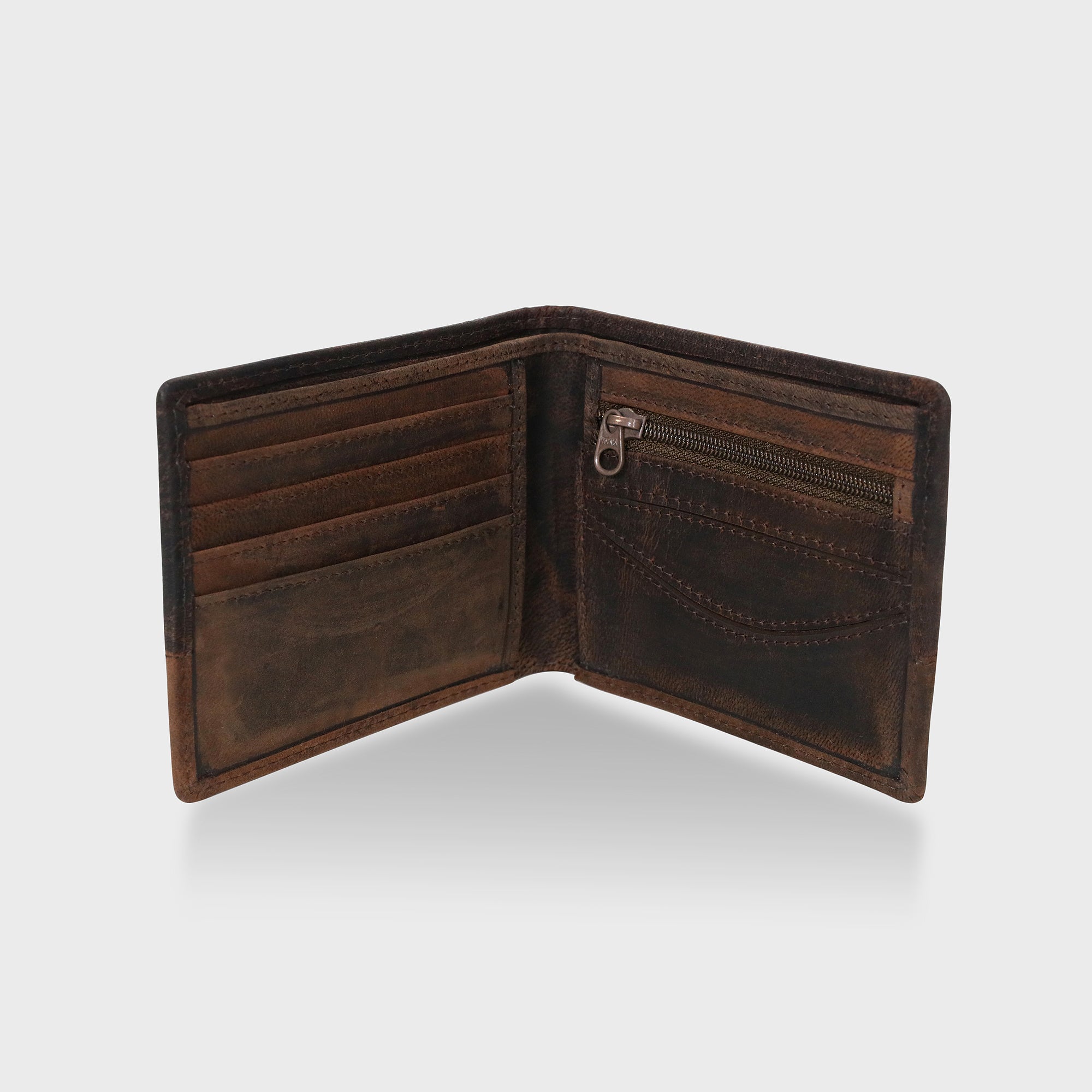 Personalised Tweed Wallet - Finsbay Blue Tweed