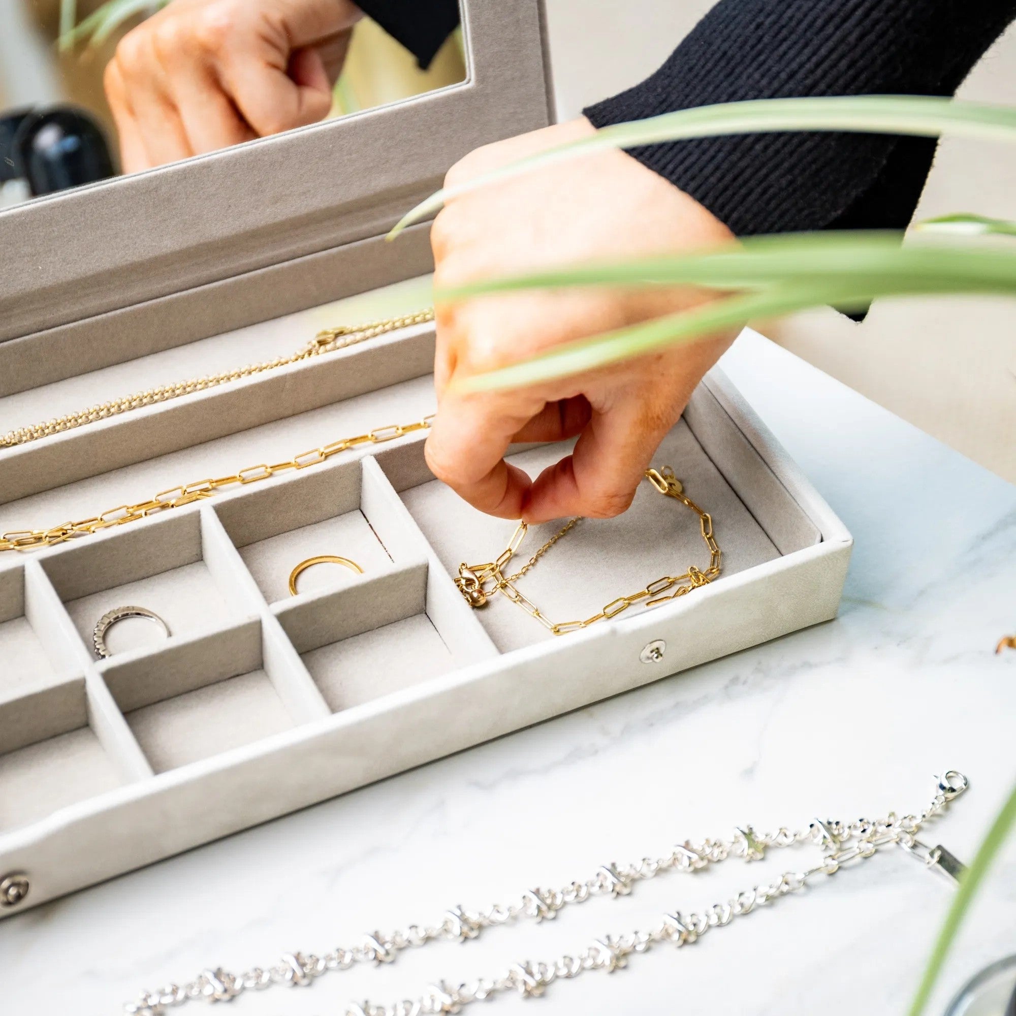Personalised Single Layer Jewellery Box
