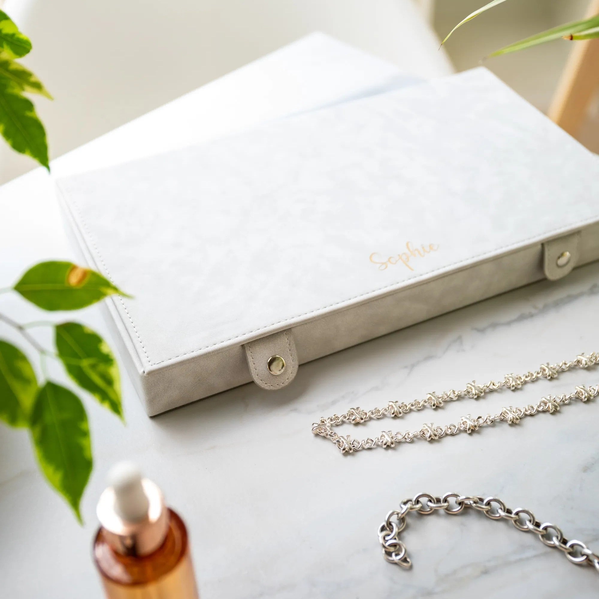 Personalised Single Layer Jewellery Box