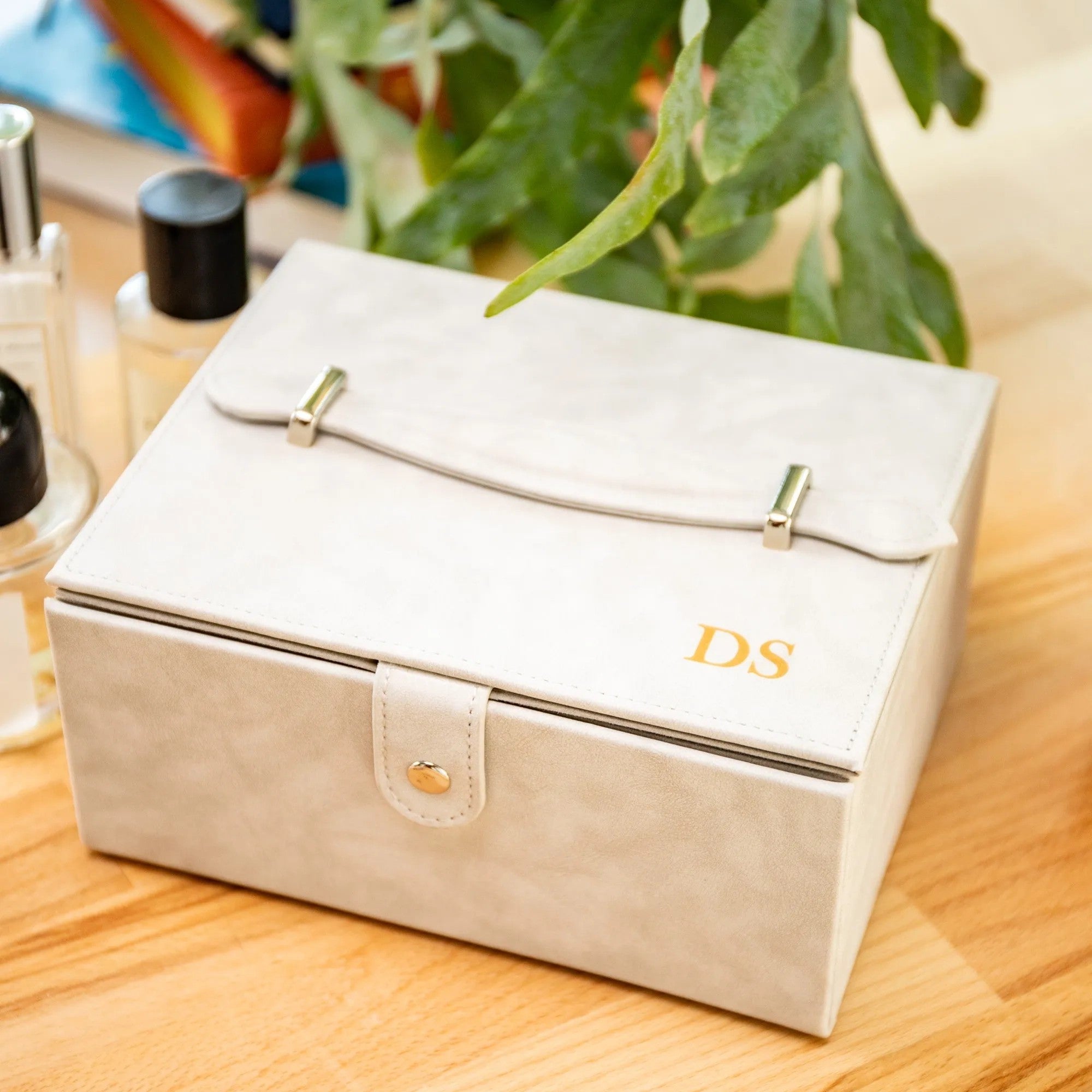 Personalised Two Tier Jewellery Box With Drawer