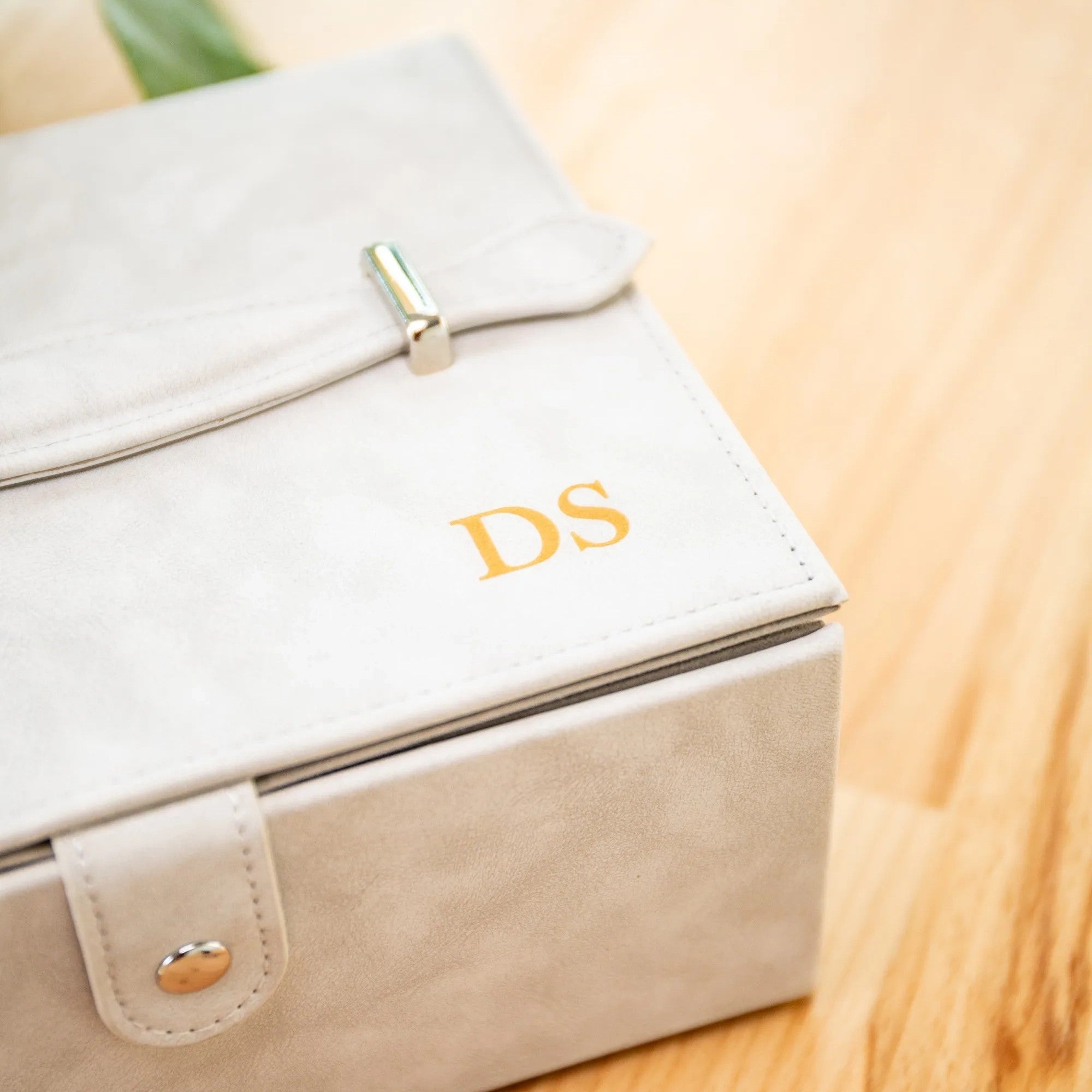 Personalised Two Tier Jewellery Box With Drawer