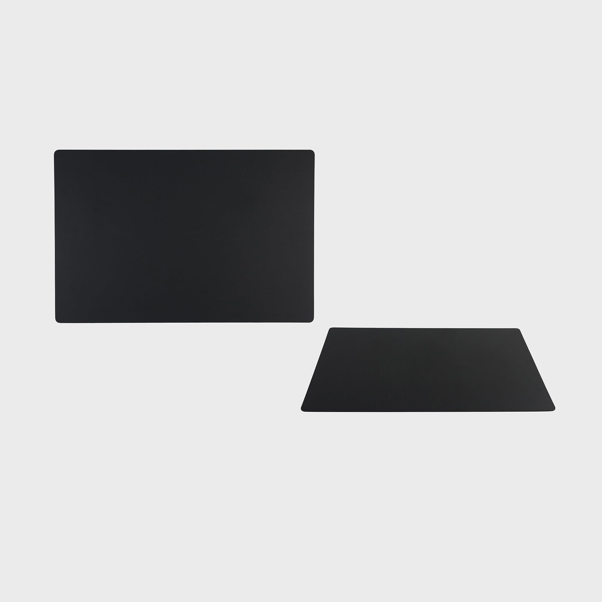 Personalised Leather Desk Mat - Black