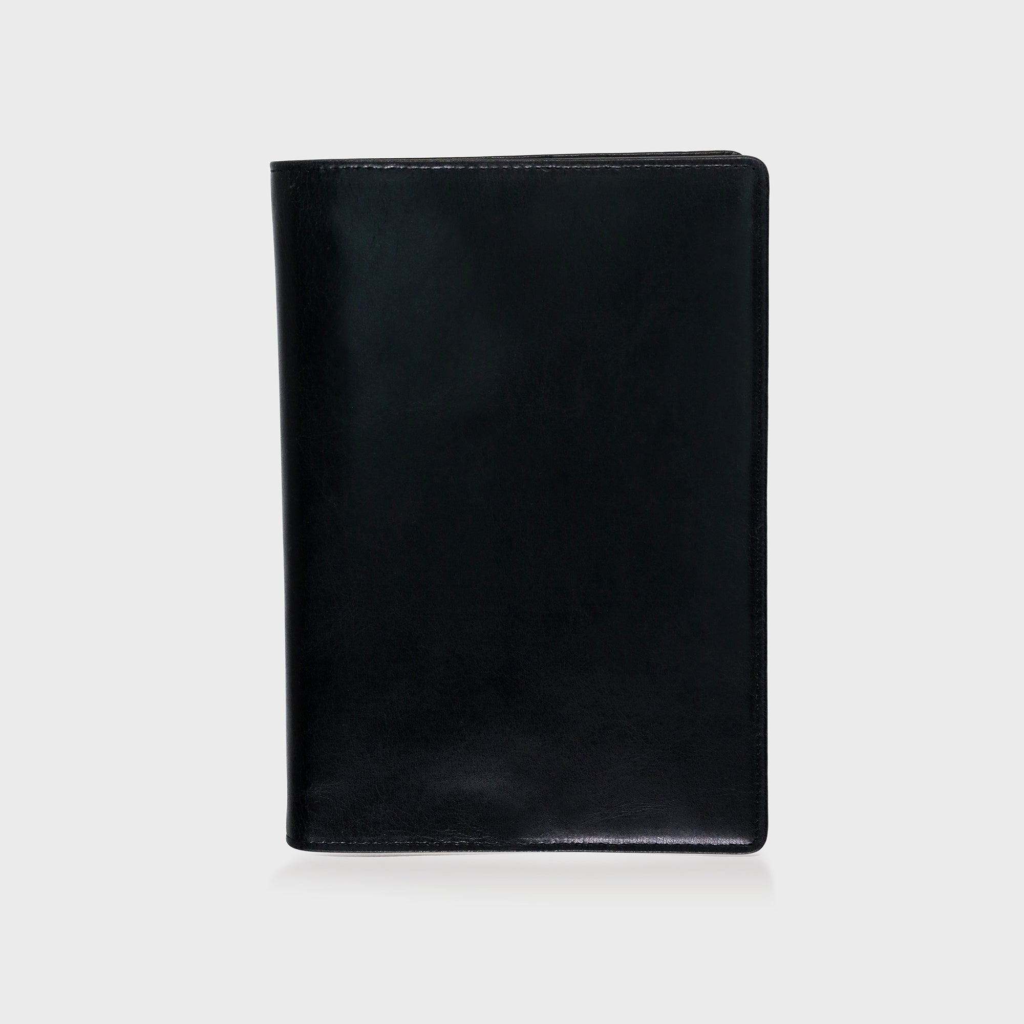 Personalised Leather Refillable Diary - Black