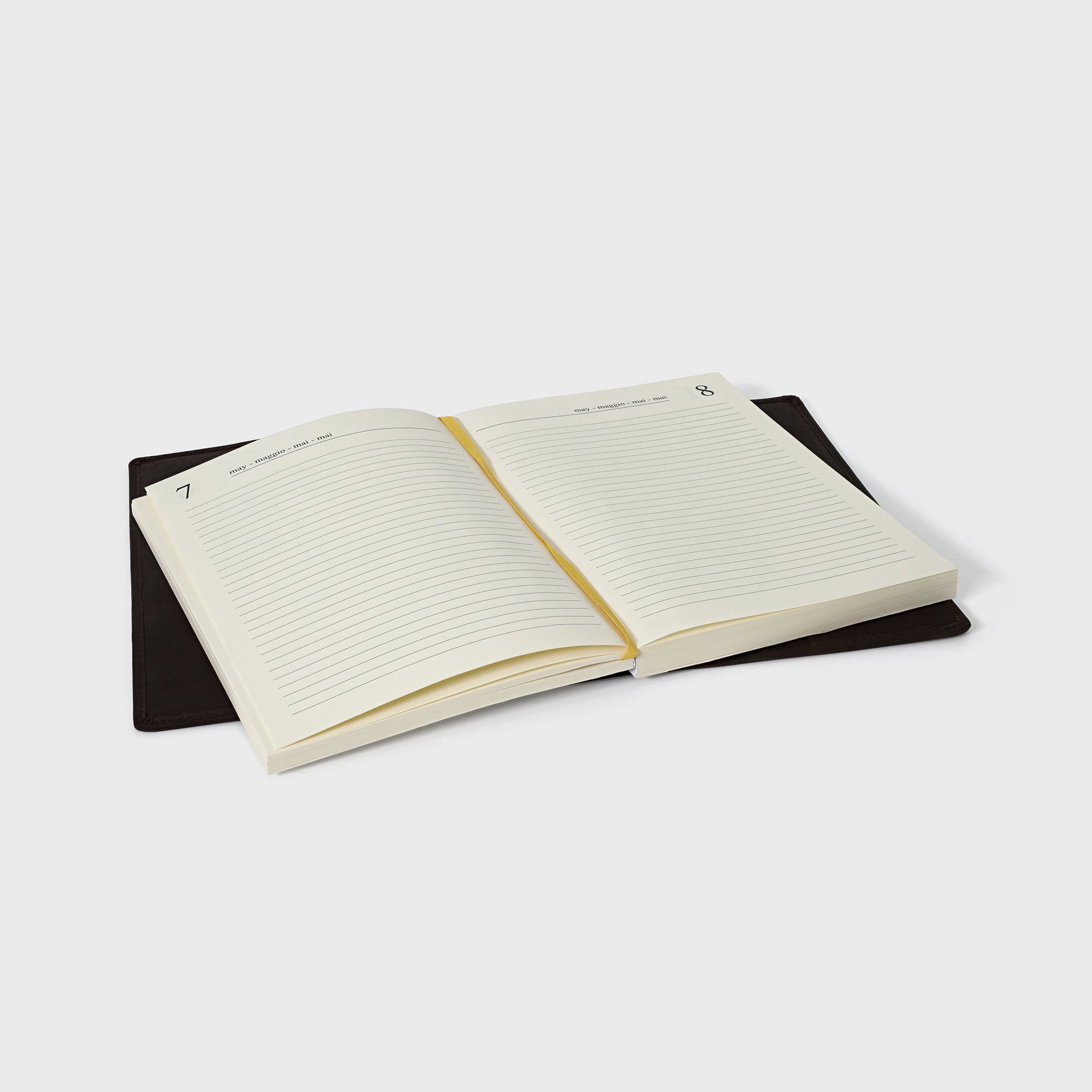 Personalised Leather Refillable Diary - Brown