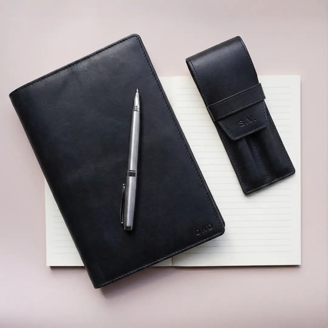 Notebook Stationery Kit Black- Perfect Father's Day Gift